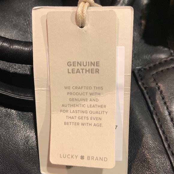 NEW! Genuine Leather Lucky Hobo Tote - Picture 9 of 11